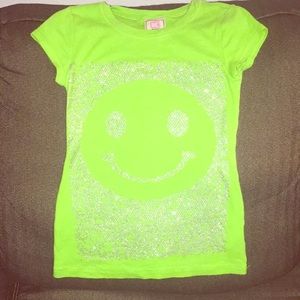Beautees lime green tee